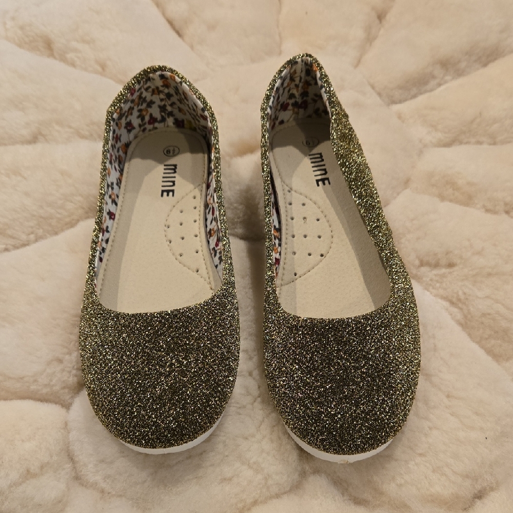 Mine Sparkling Gold Women's Flats